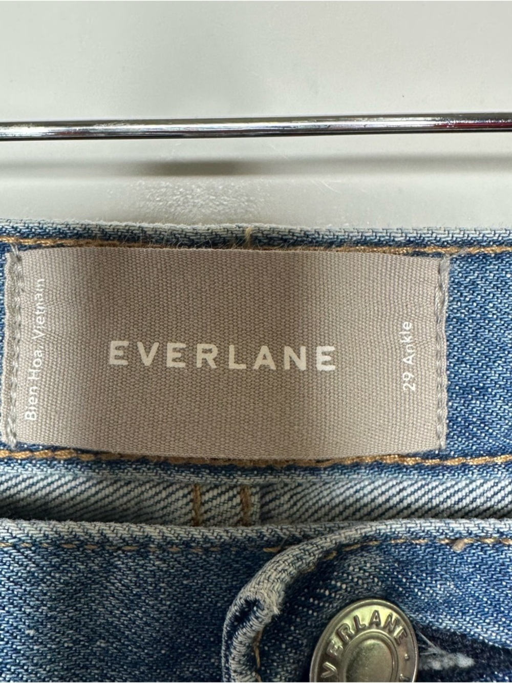 Everlane The Way High Skinny Leg Ankle Jeans Size 29 - Picture 6 of 8